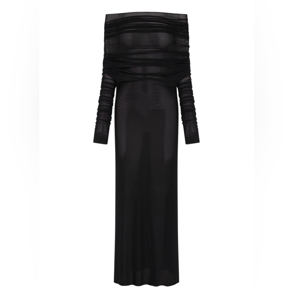 Beare Park Off-The-Shoulder Jersey Dress